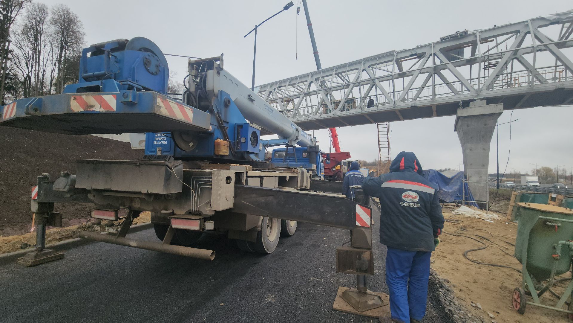 Люберцы, Лыткарино, Надземный пешеходный переход,