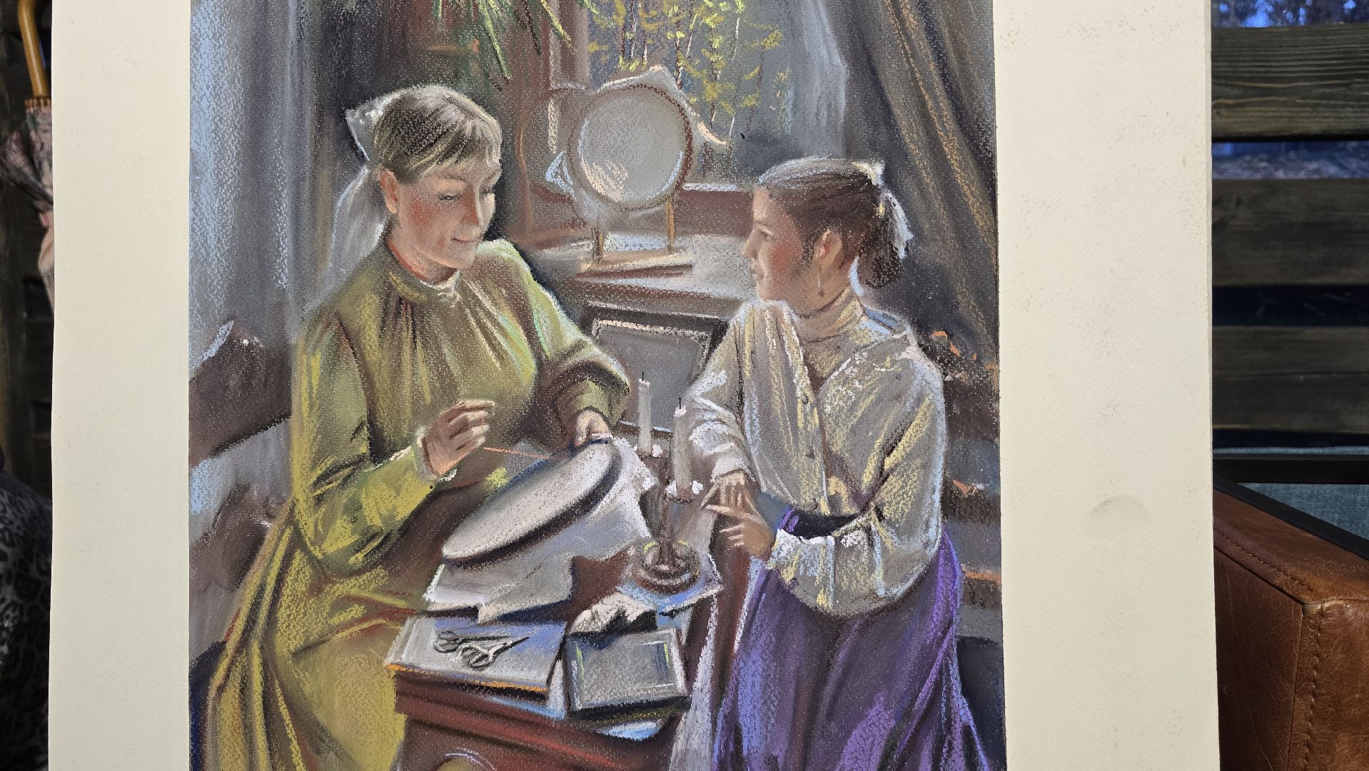 Коломна, пленэр,