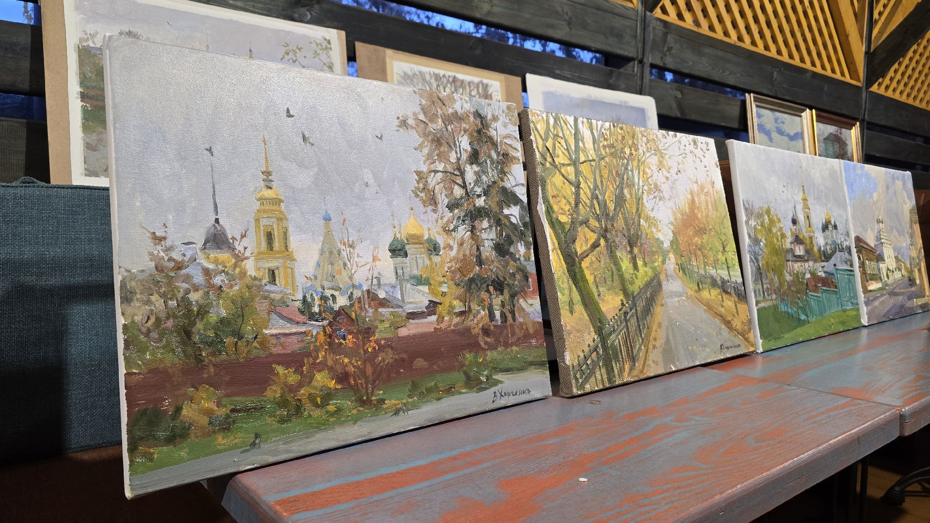 Коломна, пленэр,