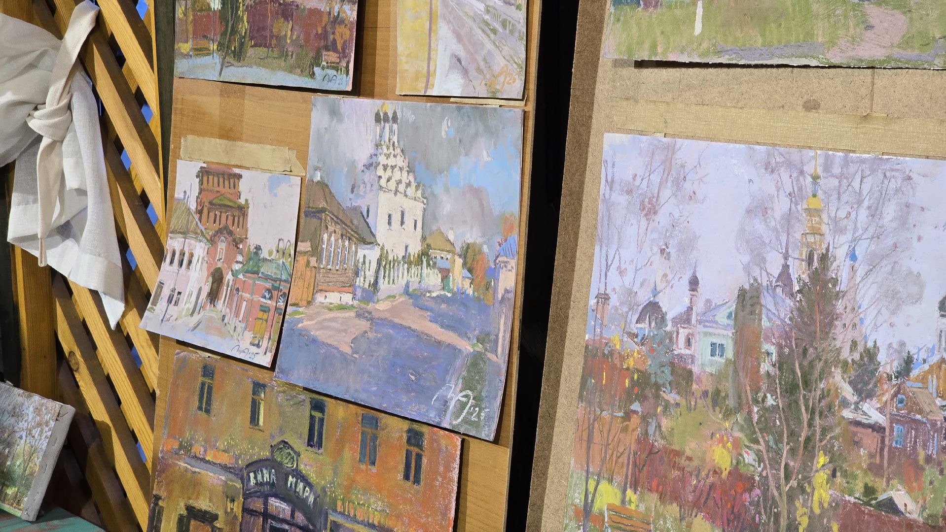 Коломна, пленэр,