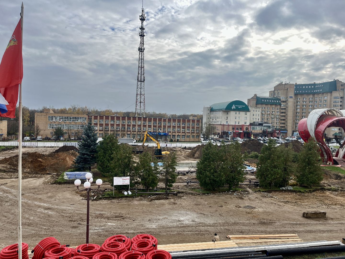наро-фоминск, наро-фоминский городской округ, реконструкция Молодежной площади, трансформация пространства, наро-фоминск перемены,