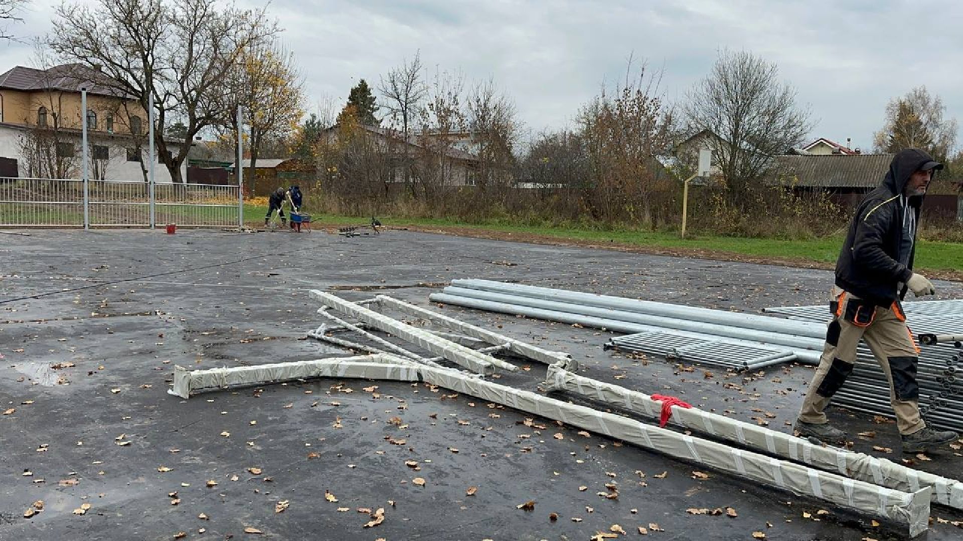 спорт, домодедово, спортивная площадка,