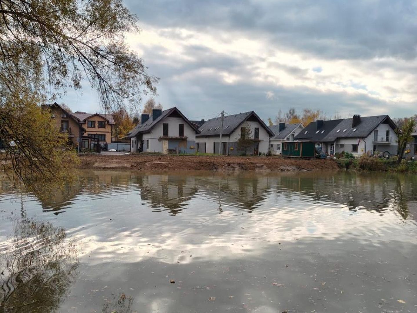 мытищи, расчистка пруда,