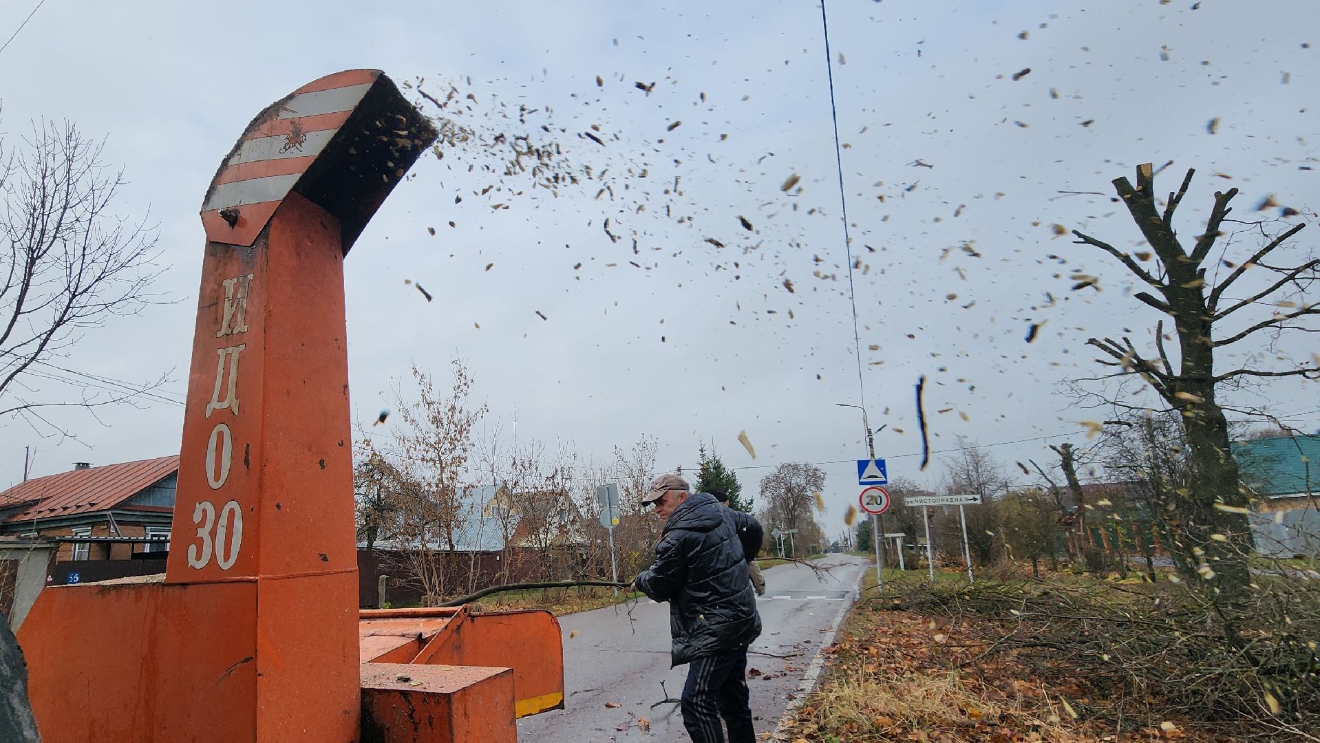 благоустрйоство, опиловка деревьев, лосино-петровский,