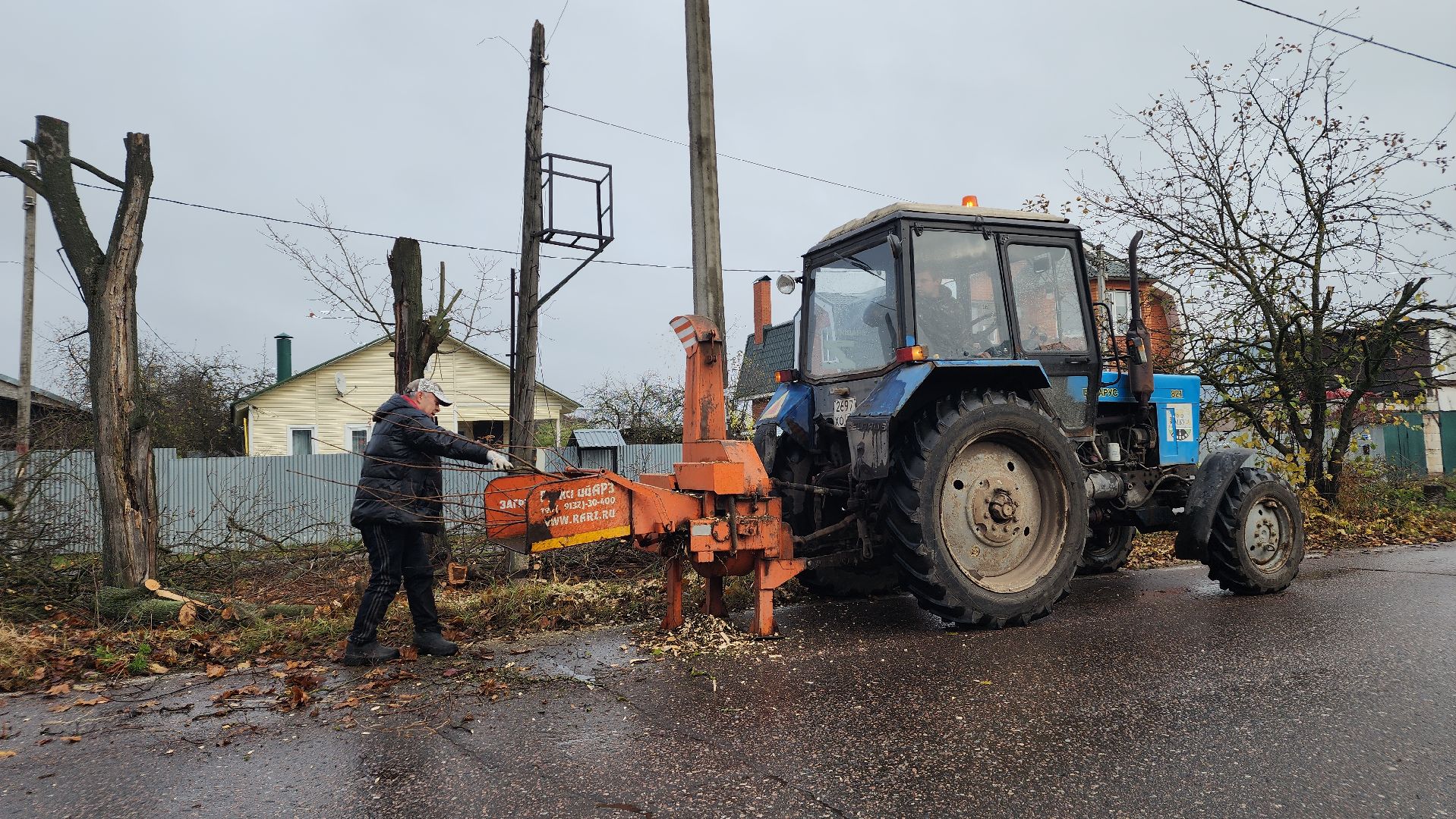 благоустрйоство, опиловка деревьев, лосино-петровский,