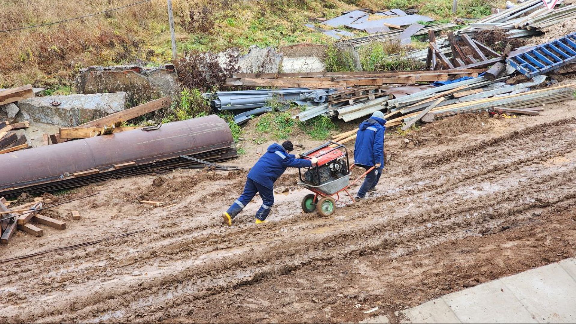 Дмитров, Мост в Усть-Пристане, Минтранс,