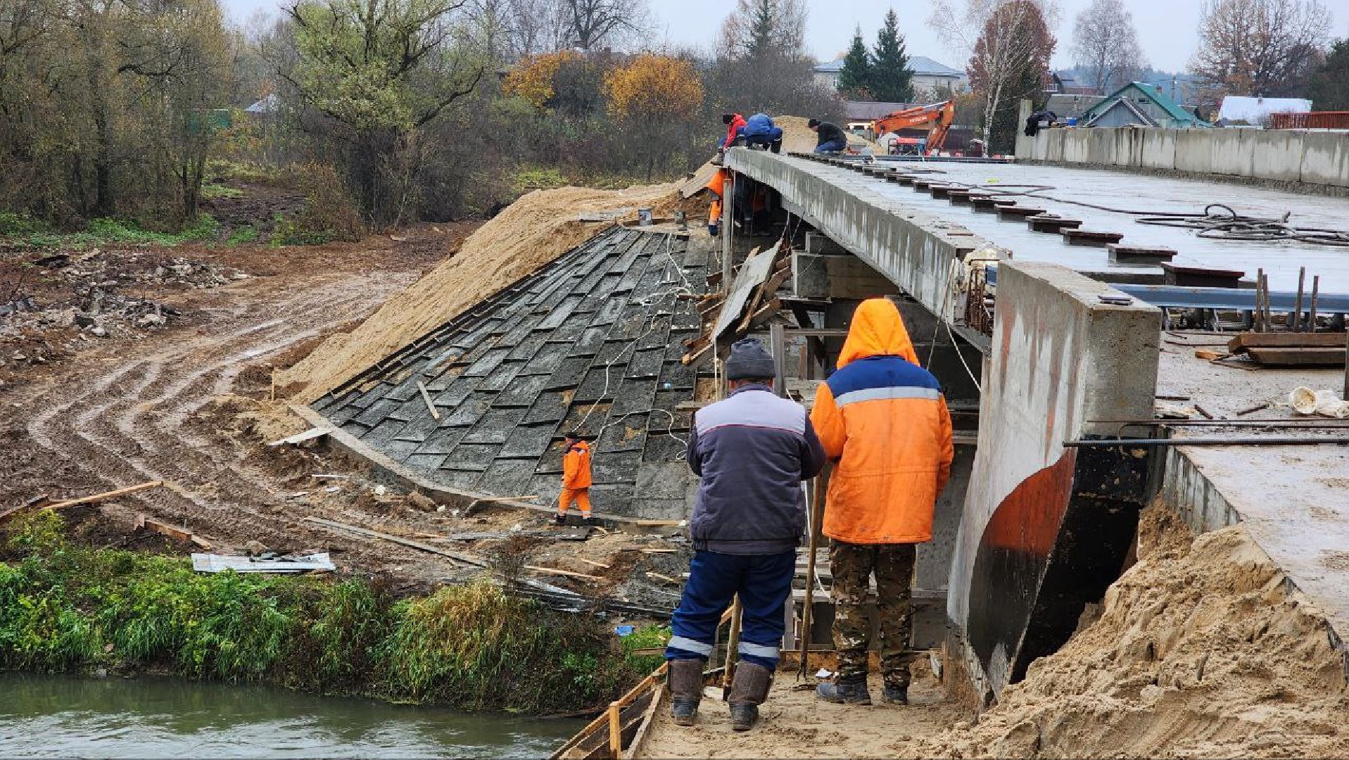 Дмитров, Мост в Усть-Пристане, Минтранс,
