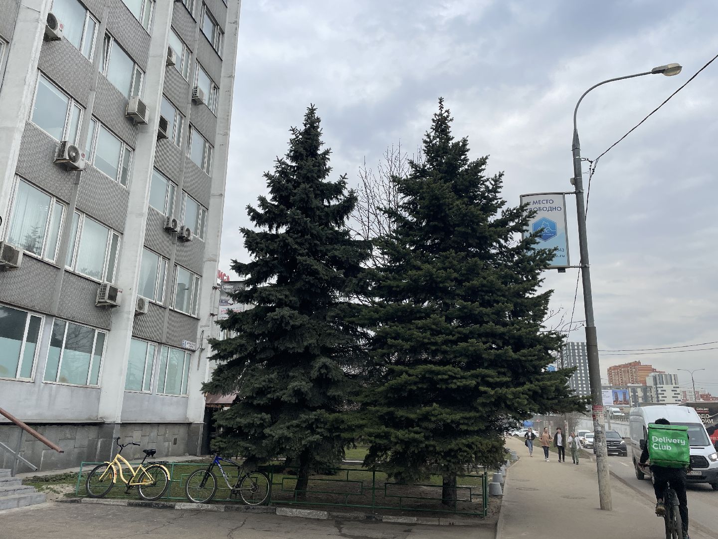 Елки, уборка