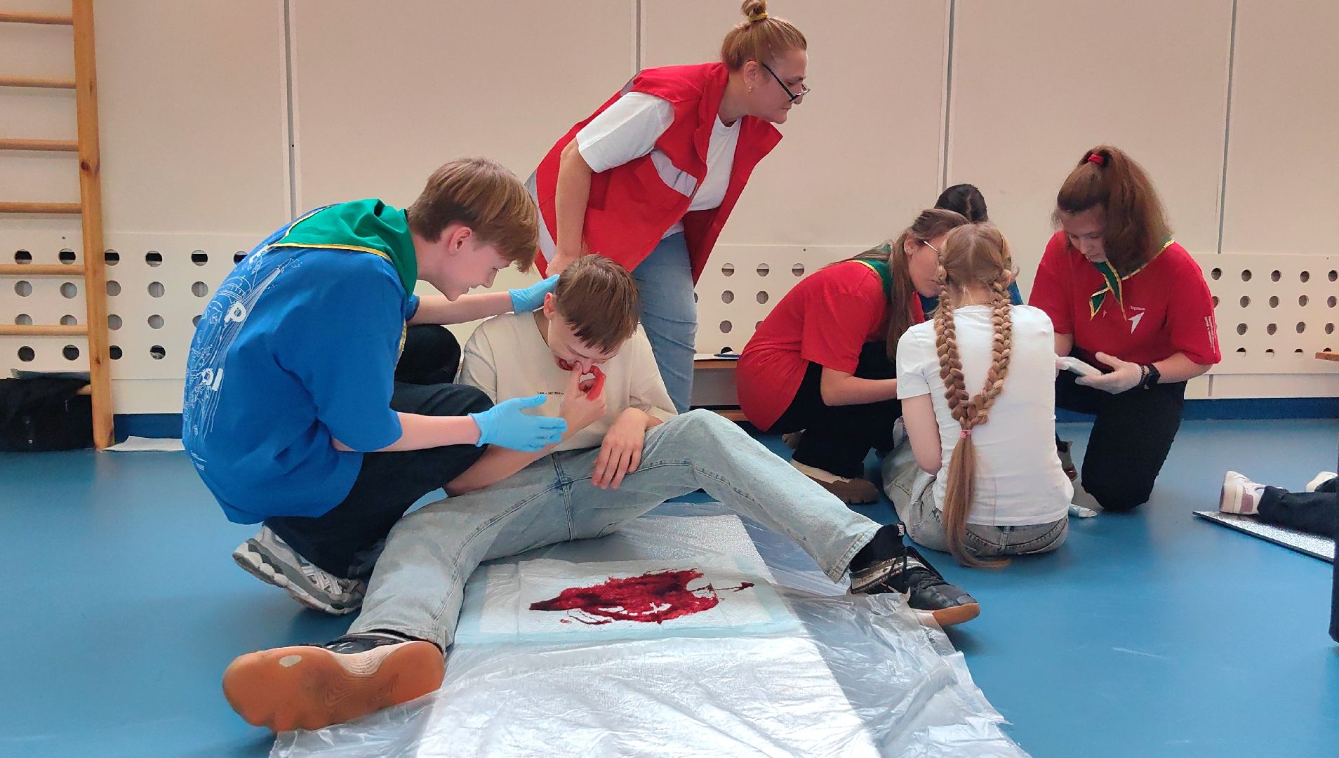 чемпионат, первая помощь, соревнования, движение первых, активисты,