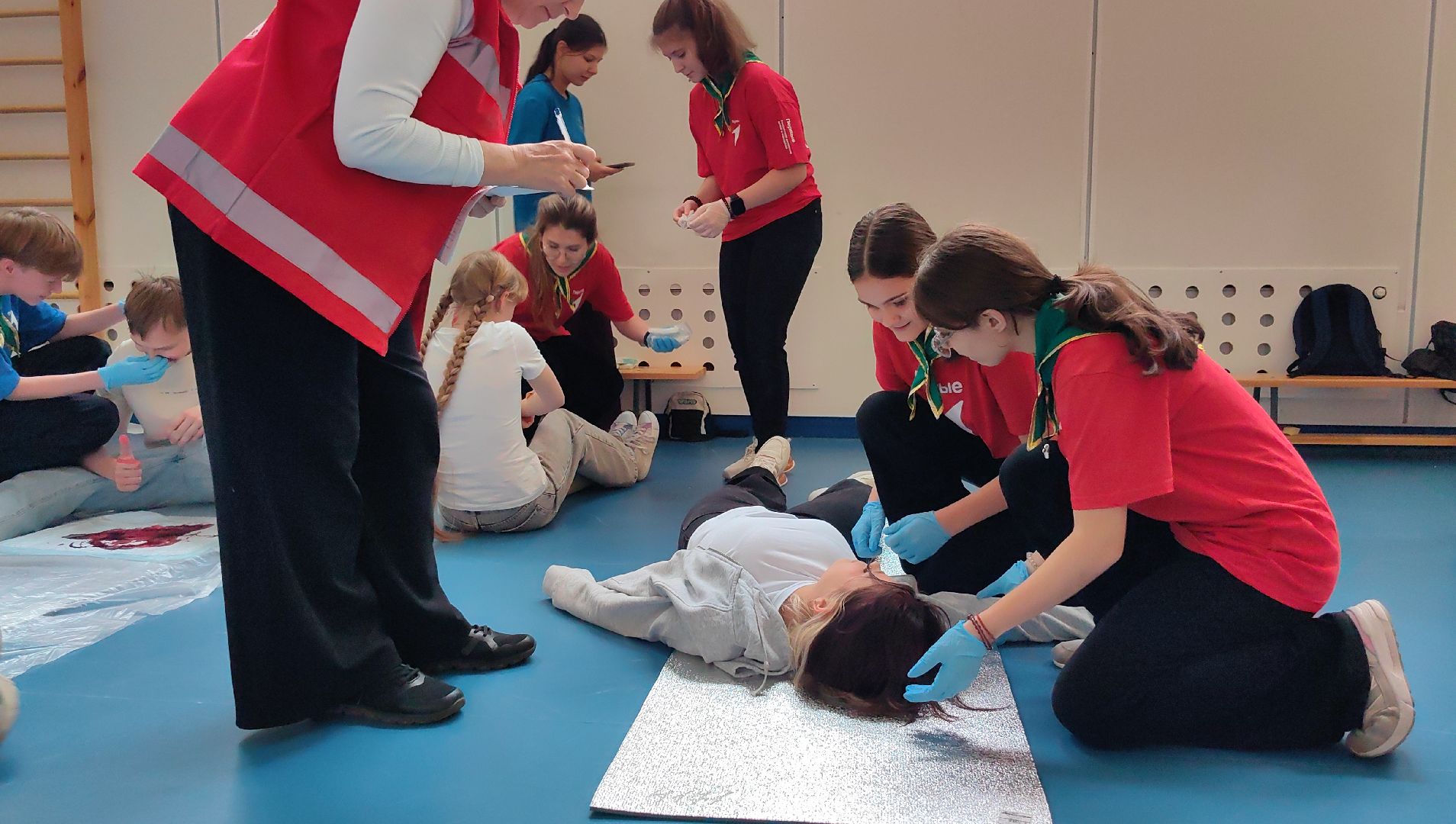 чемпионат, первая помощь, соревнования, движение первых, активисты,