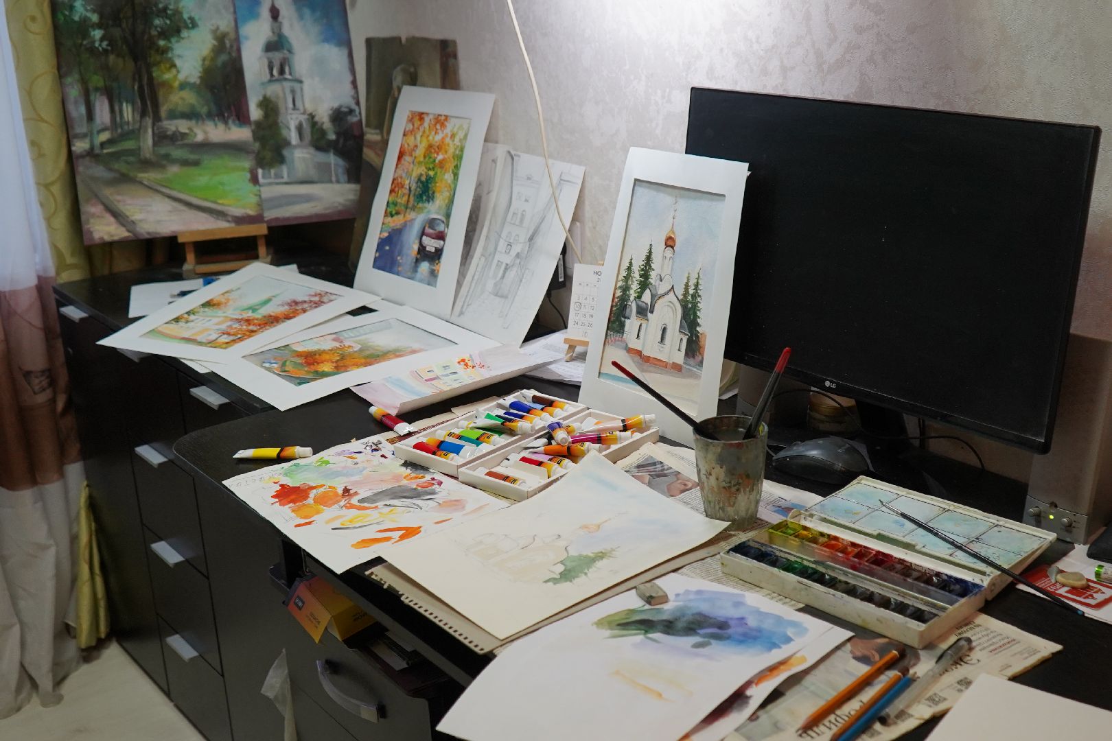 ступино, культура, живопись, художница,