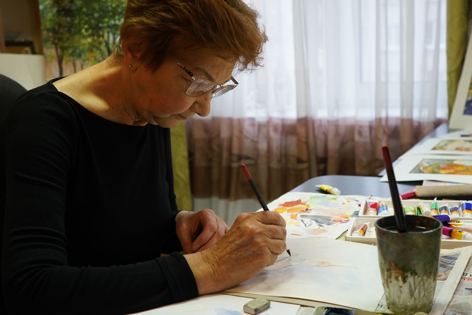 ступино, культура, живопись, художница,