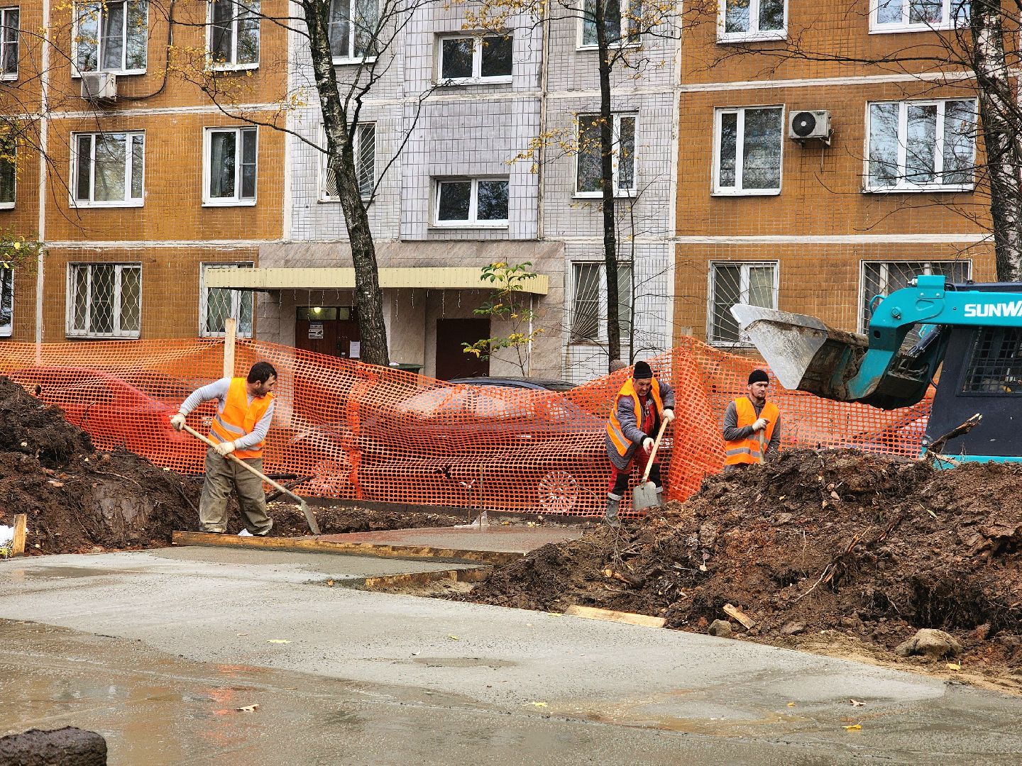 сквер, благоустойство, реконструкция, общественное пространство, мафы, работы,