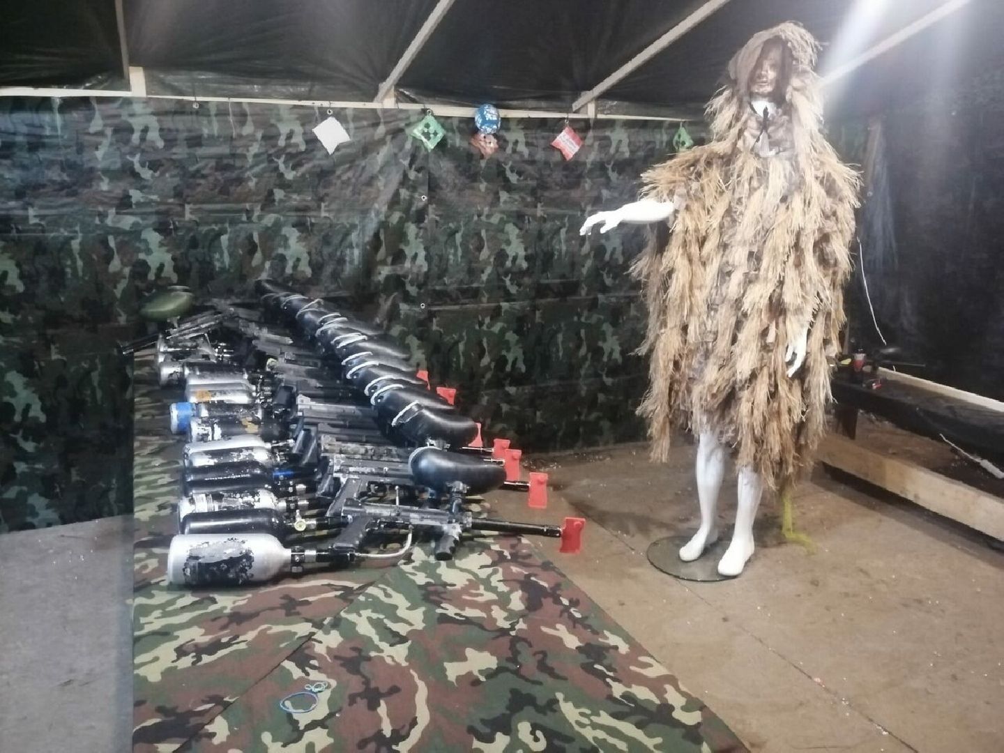 Лазертаг, воины