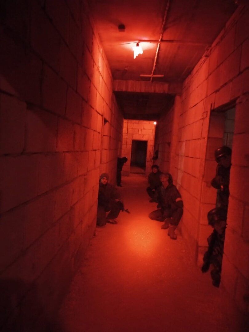 Лазертаг, воины