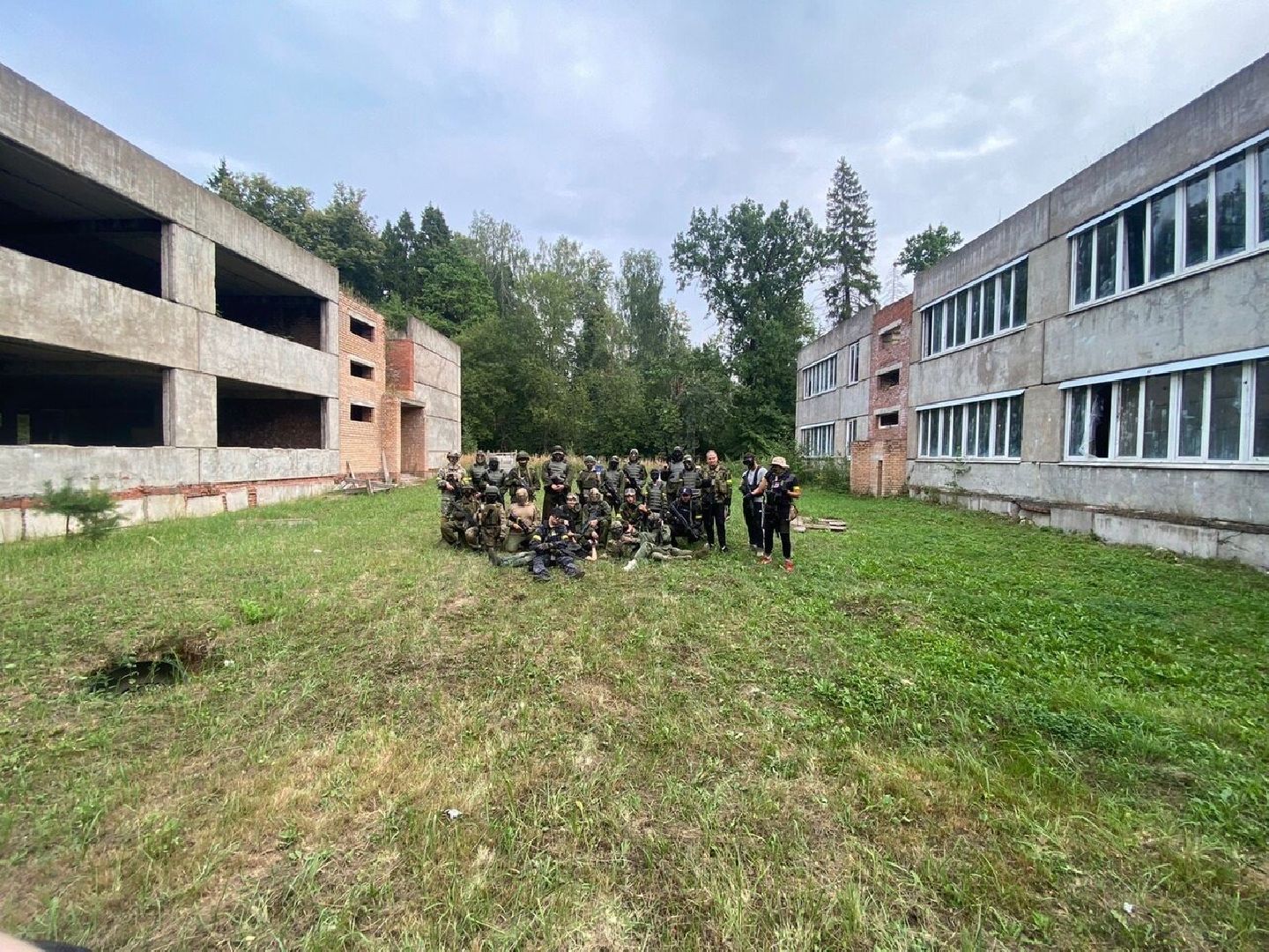 Лазертаг, воины