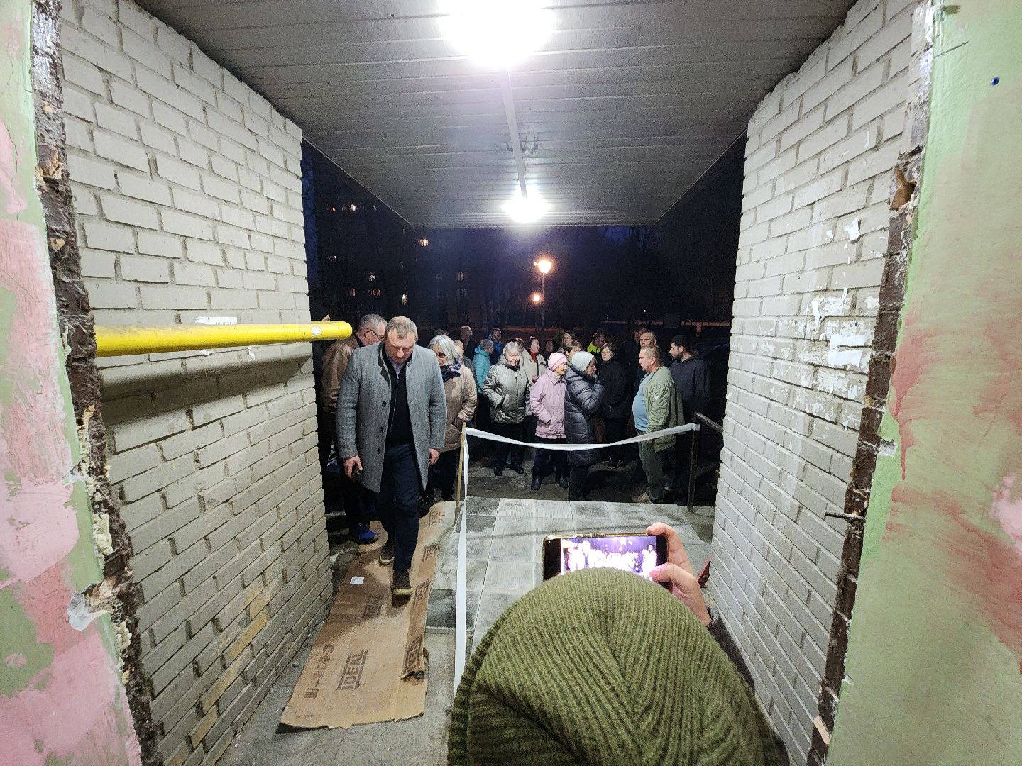 Черноголовка, Выездная администрация, Ремонт подъезда,