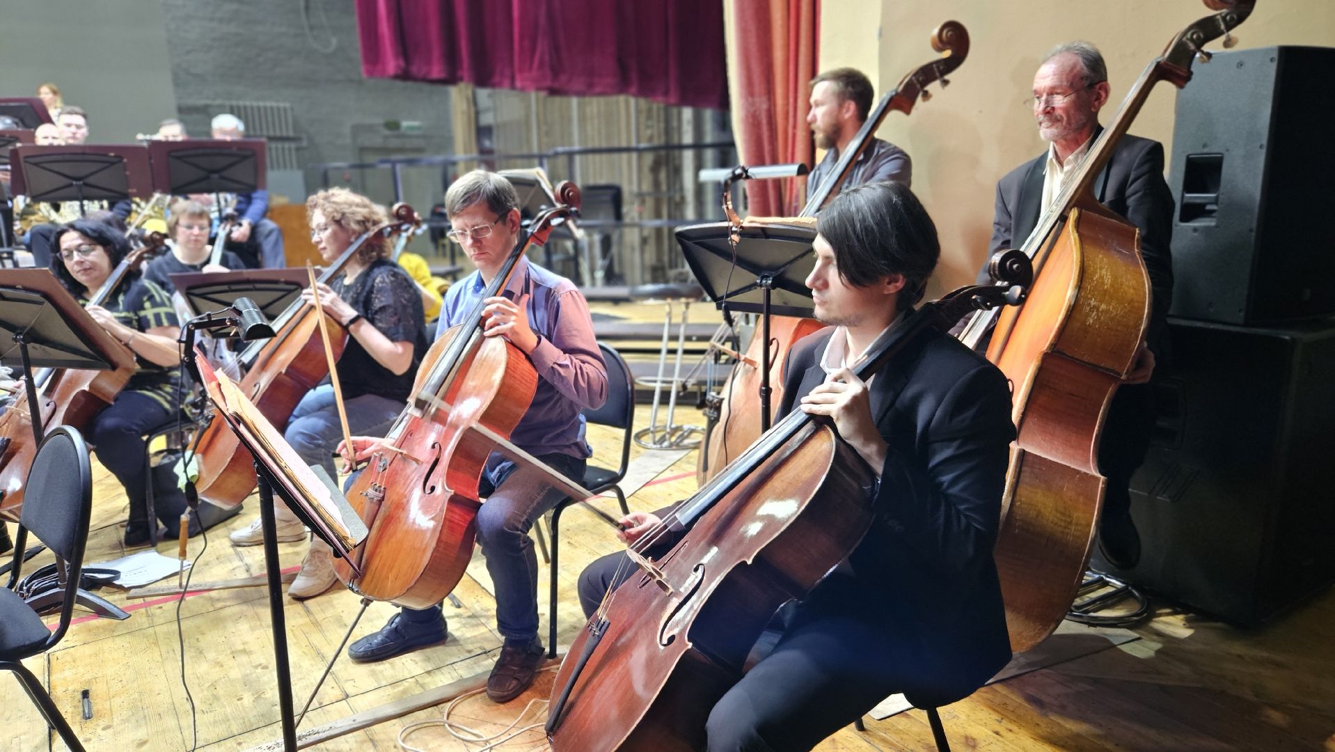 жуковский, репетиция, симфонический оркестр, концерт,