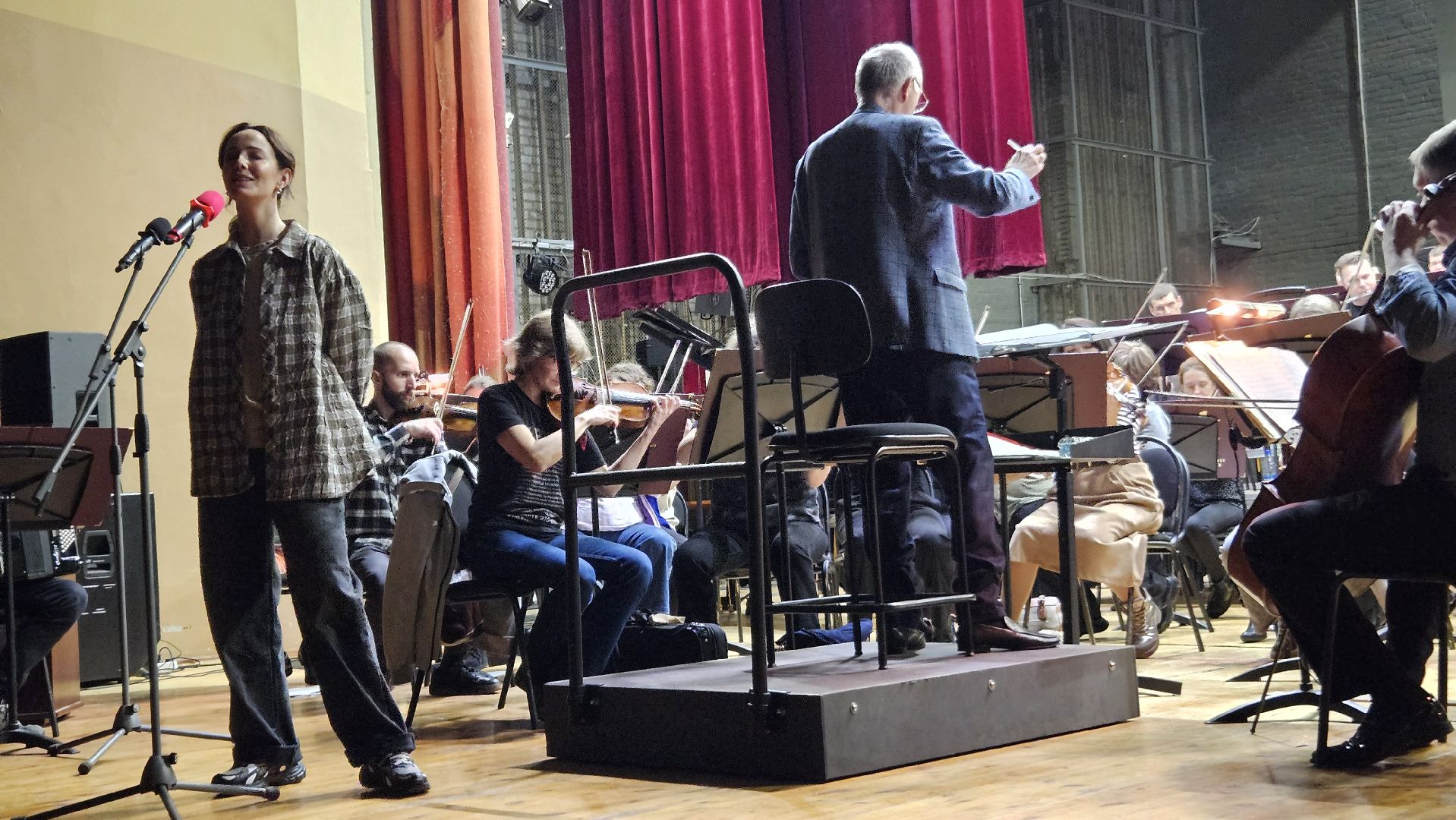 жуковский, репетиция, симфонический оркестр, концерт,