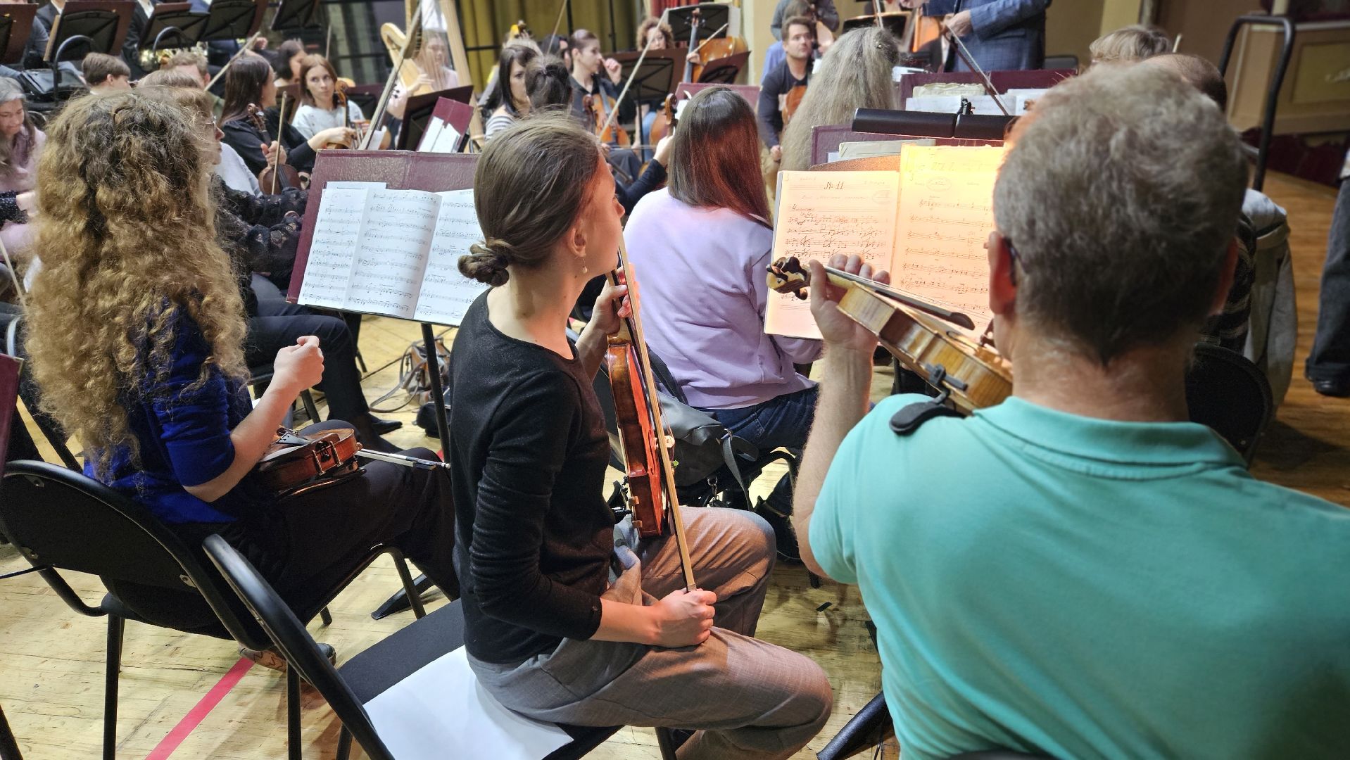 жуковский, репетиция, симфонический оркестр, концерт,