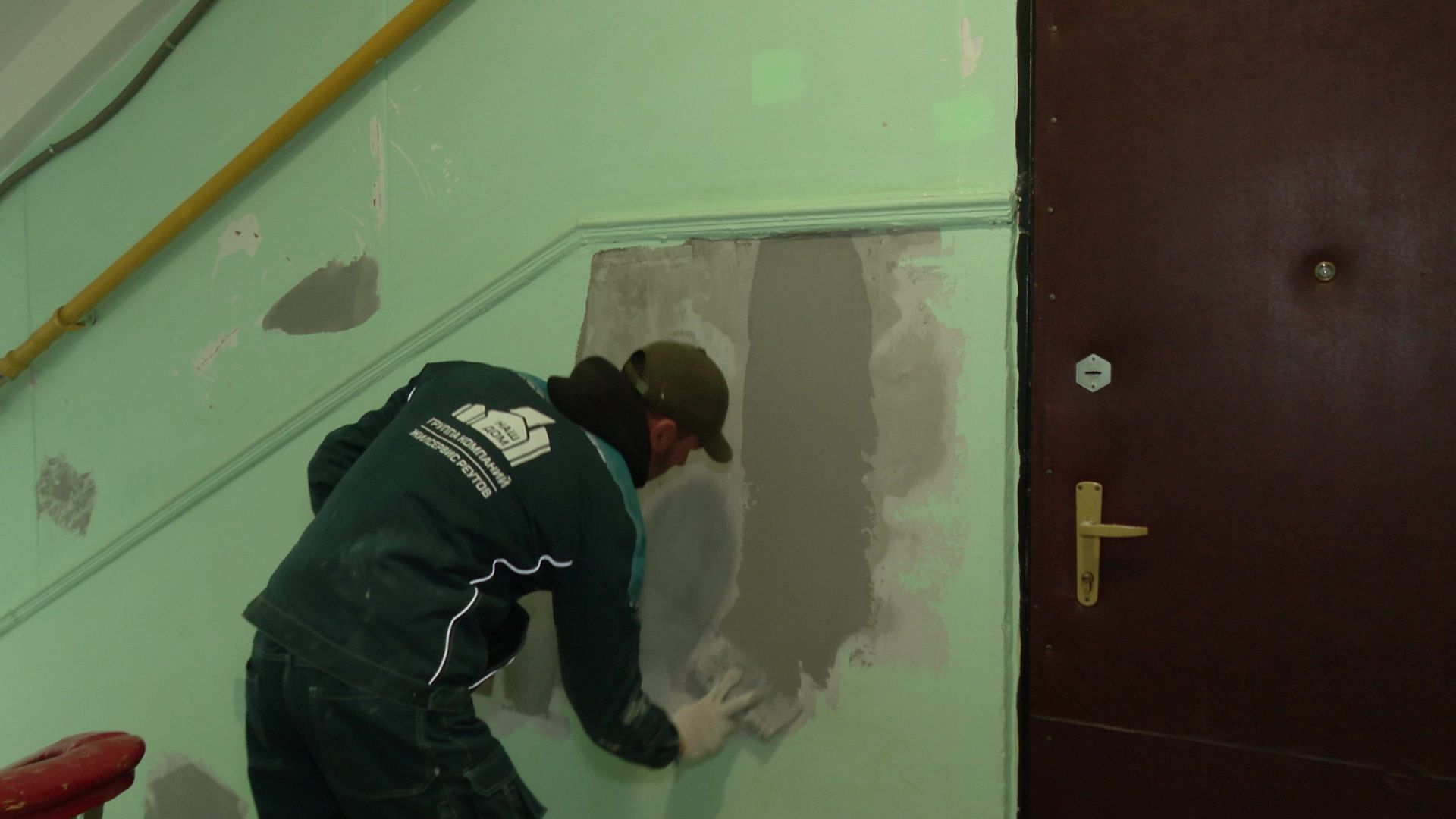 Реутов, ЖКХ, текущий ремонт, покраска стен,