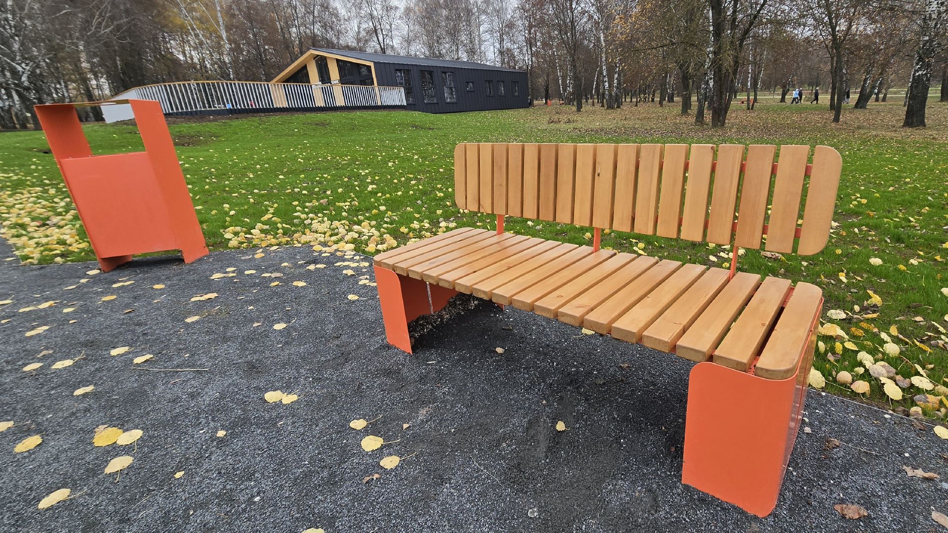 Коломна, парки в лесу,благоустройство,