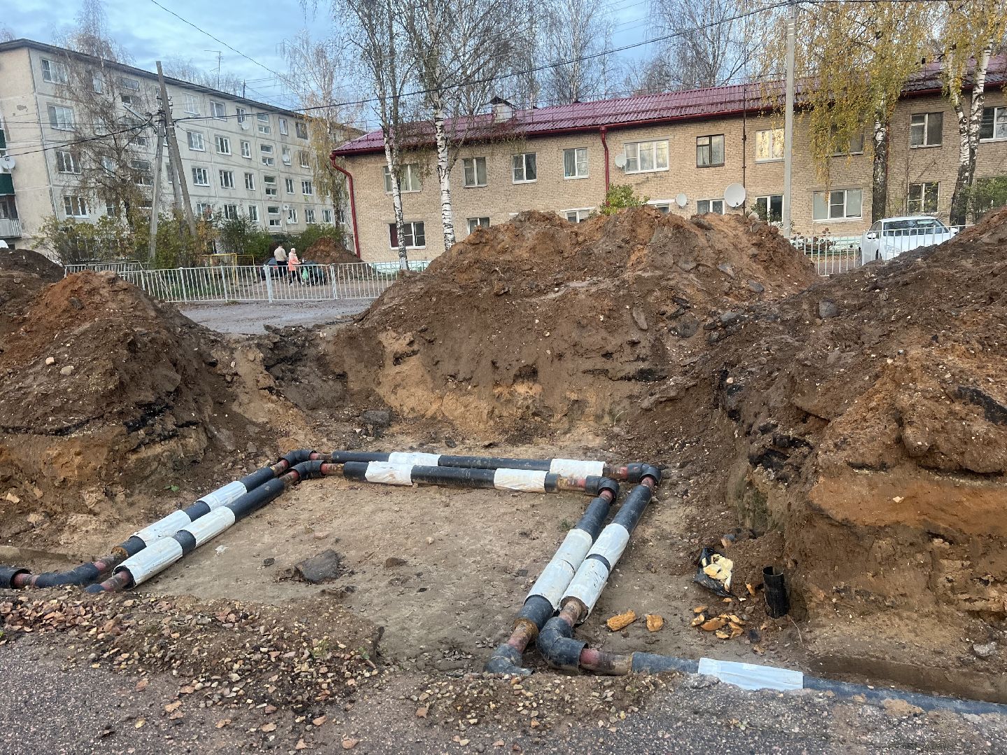 талдом батареи тепло, талдом благоустройство, талдом подача тепла,  Талдом теплосети,