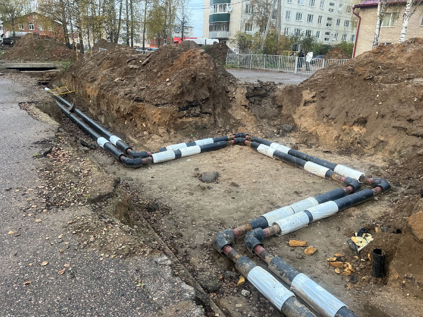 талдом батареи тепло, талдом благоустройство, талдом подача тепла,  Талдом теплосети,