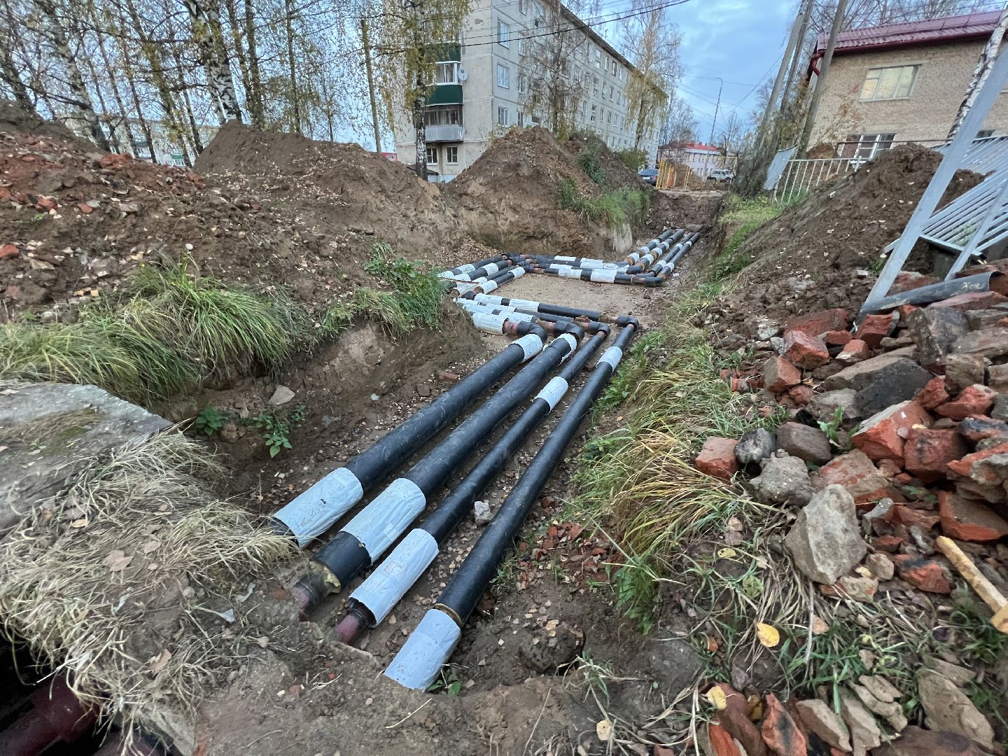 талдом батареи тепло, талдом благоустройство, талдом подача тепла,  Талдом теплосети,