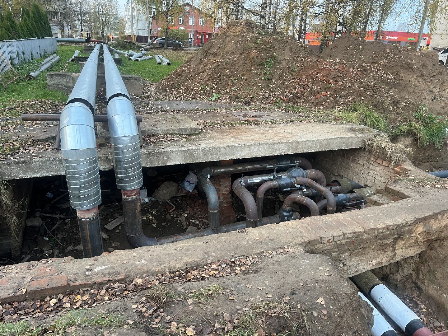 талдом батареи тепло, талдом благоустройство, талдом подача тепла,  Талдом теплосети,