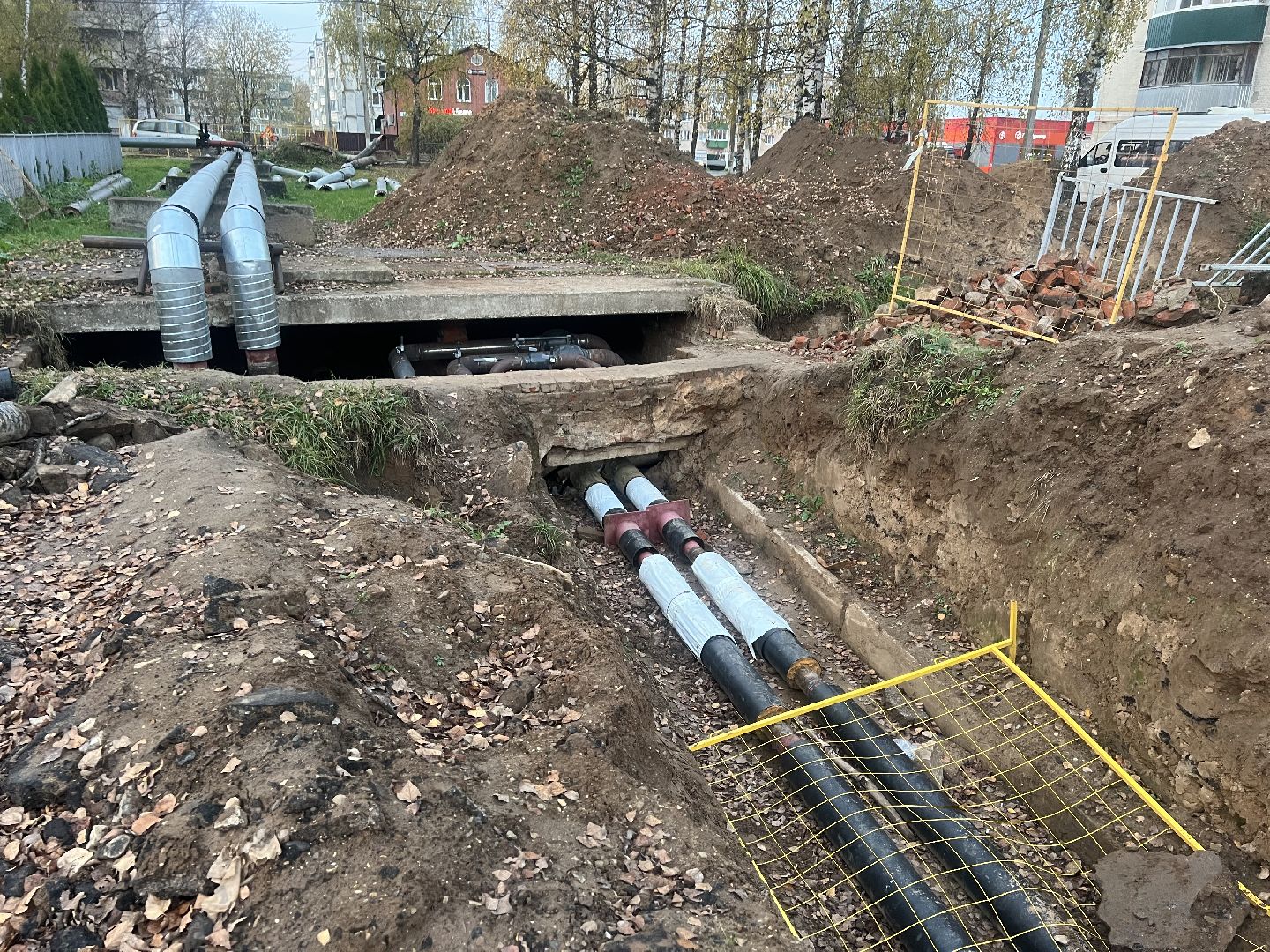 талдом батареи тепло, талдом благоустройство, талдом подача тепла,  Талдом теплосети,