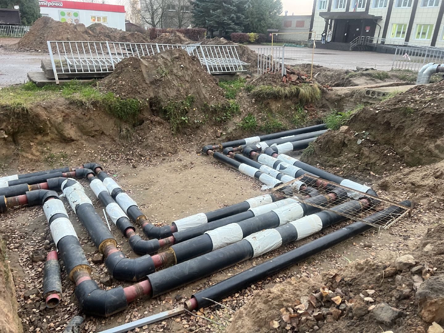 талдом батареи тепло, талдом благоустройство, талдом подача тепла,  Талдом теплосети,