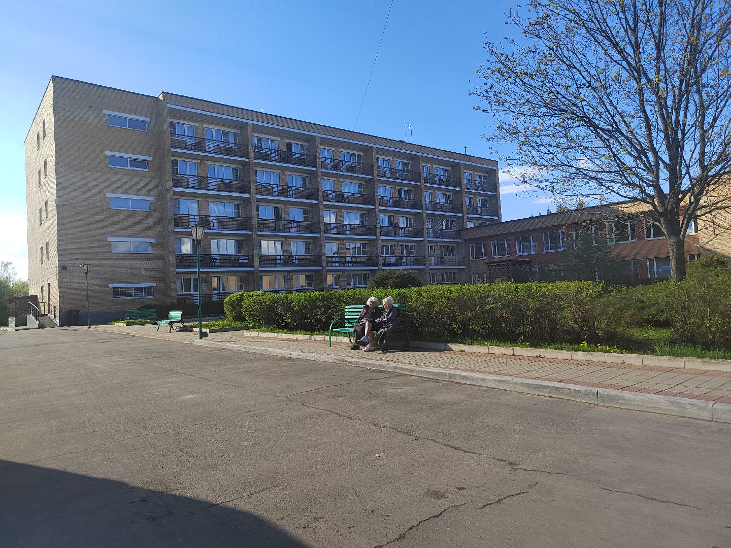 Пушкино, Санаторий, здоровье, медицина, весна в Подмосковье