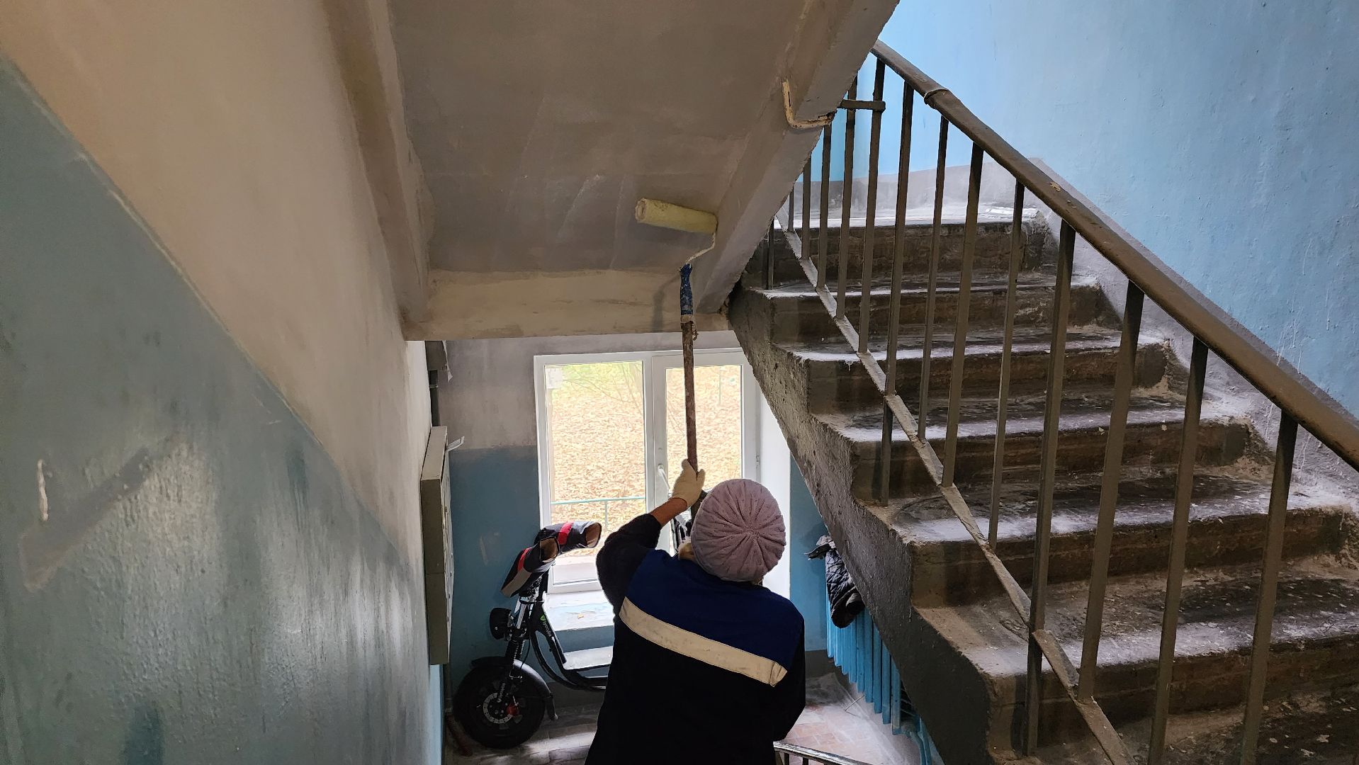 истра, ремонт подъезда, жкх,