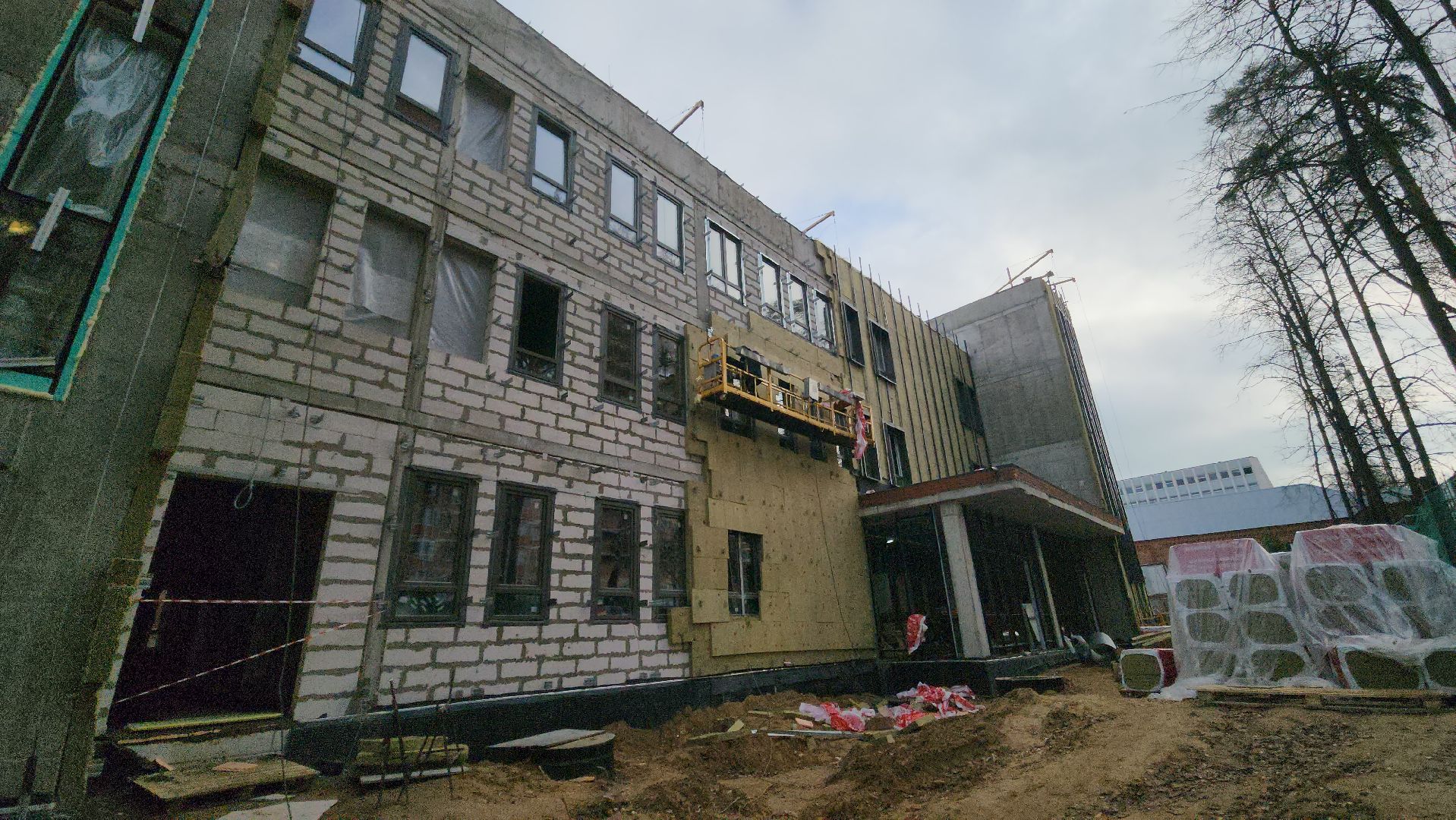 строительство, психдиспансер, новая больница, красногорск, медицина,