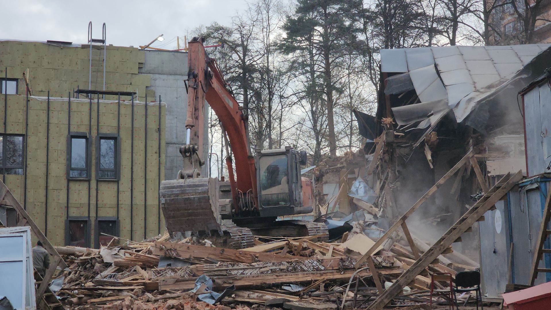 строительство, психдиспансер, новая больница, красногорск, медицина,