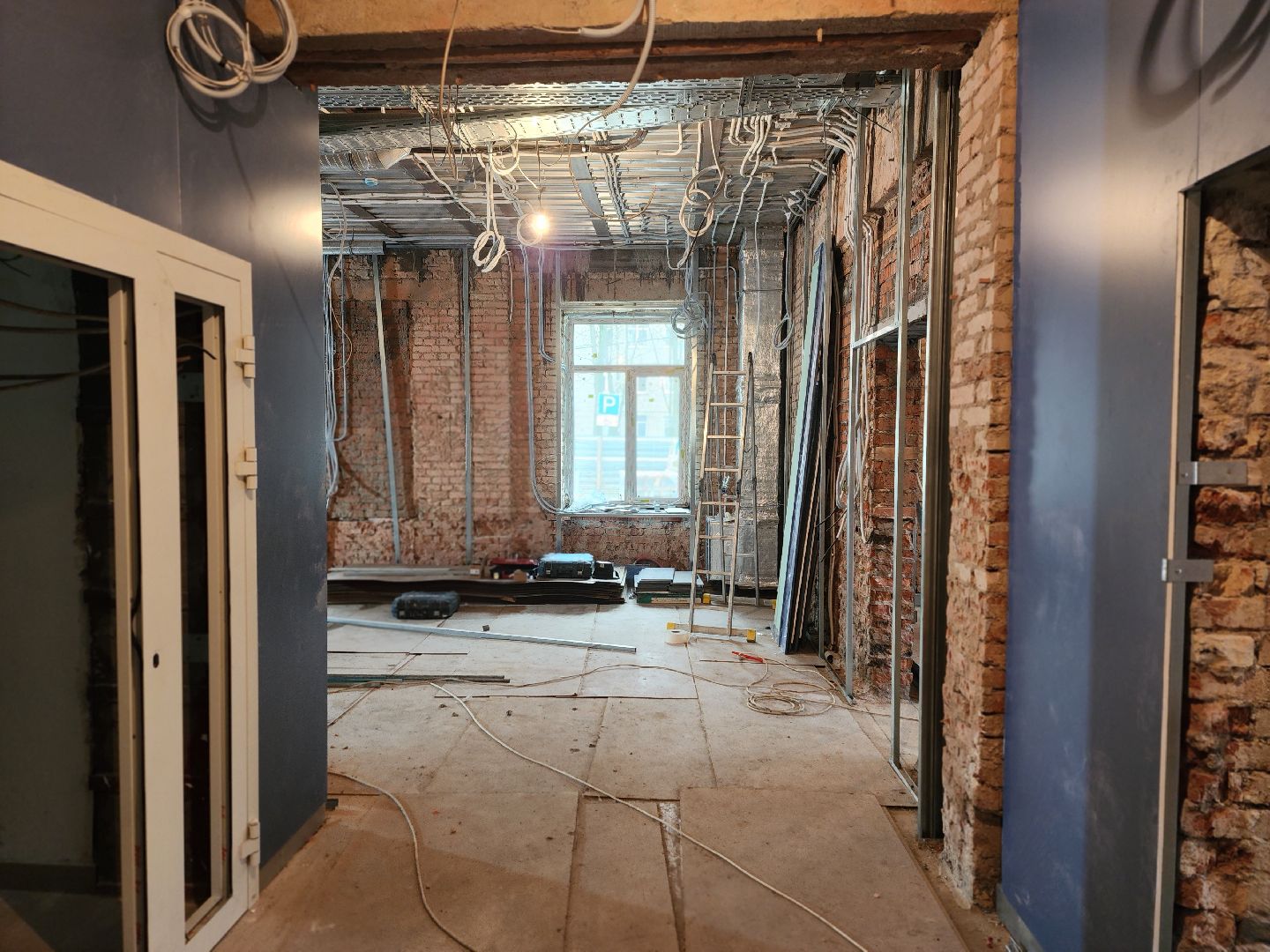 королёв, поликлиника 1 в королеве, капитальный  ремонт,