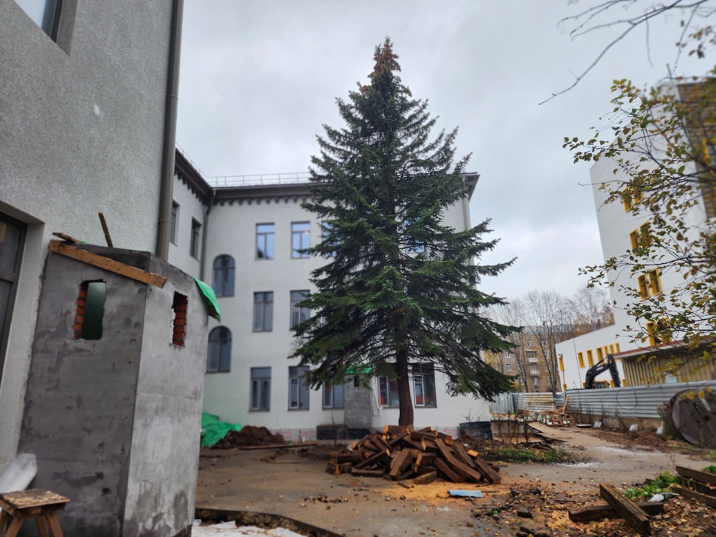 королёв, поликлиника 1 в королеве, капитальный  ремонт,