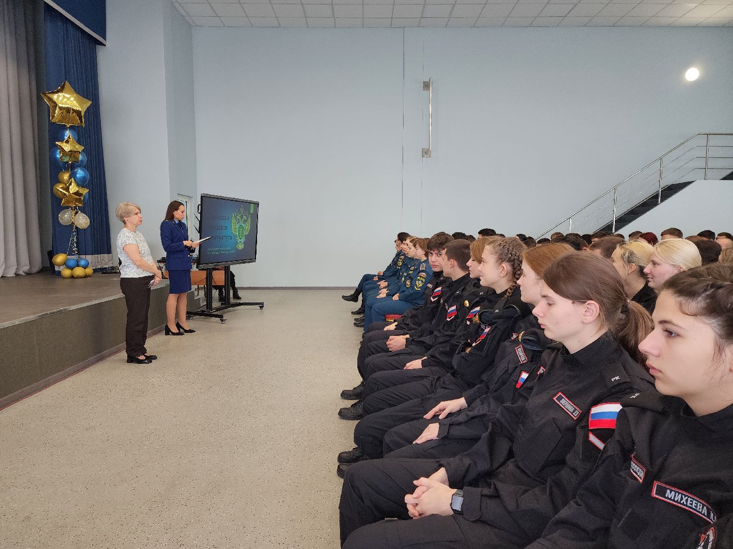 раменское, общество, прокуратура, встреча помощника раменского городского прокурора со студентами раменского колледжа,