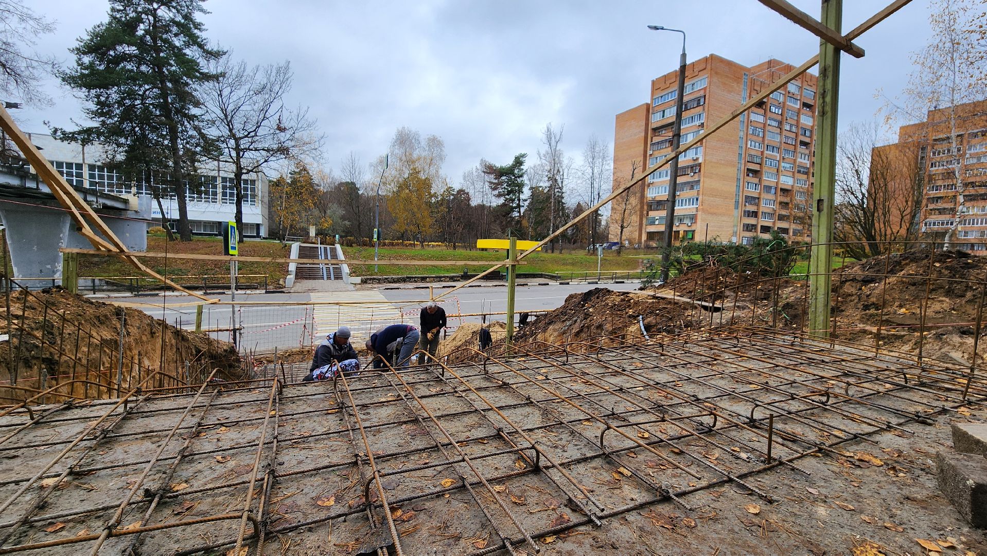 новая лестница, протвино, благоустройство,