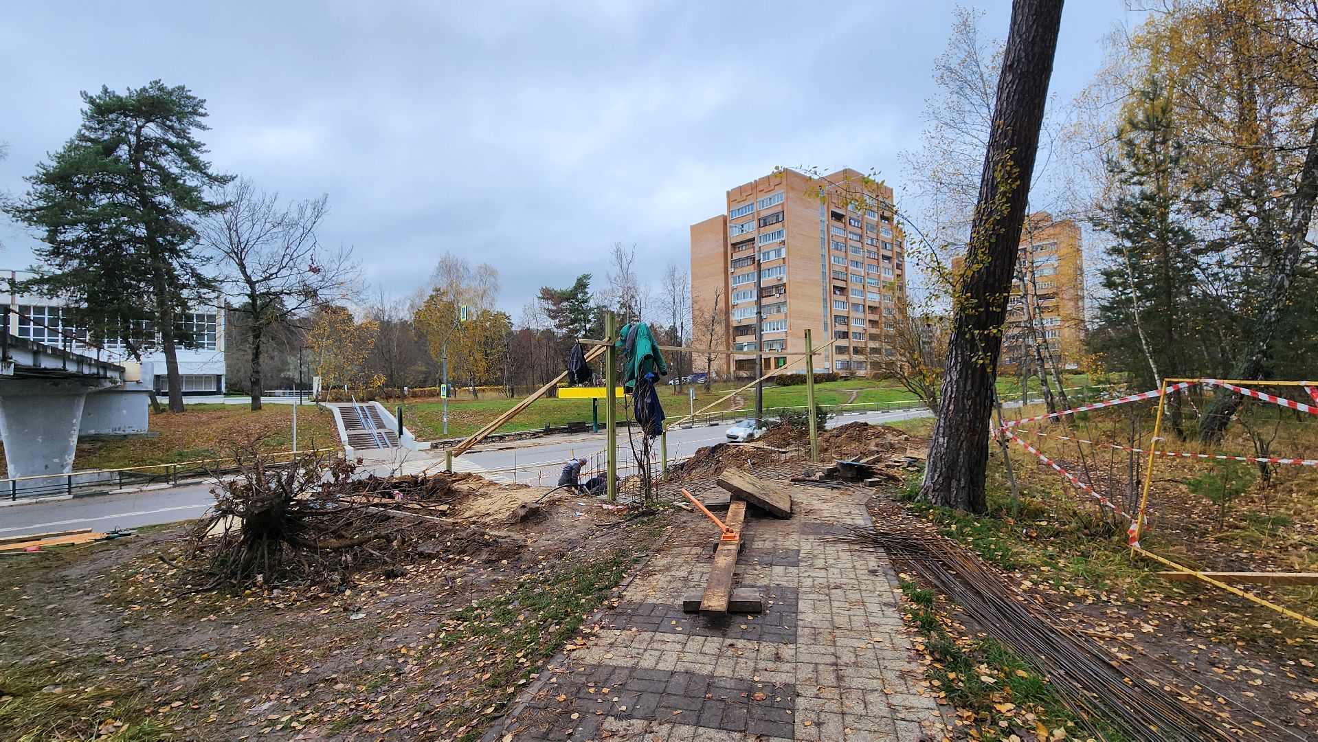 новая лестница, протвино, благоустройство,
