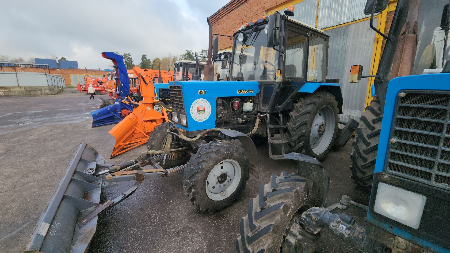 серпухов, комбинат благоустройства, коммунальная техника,