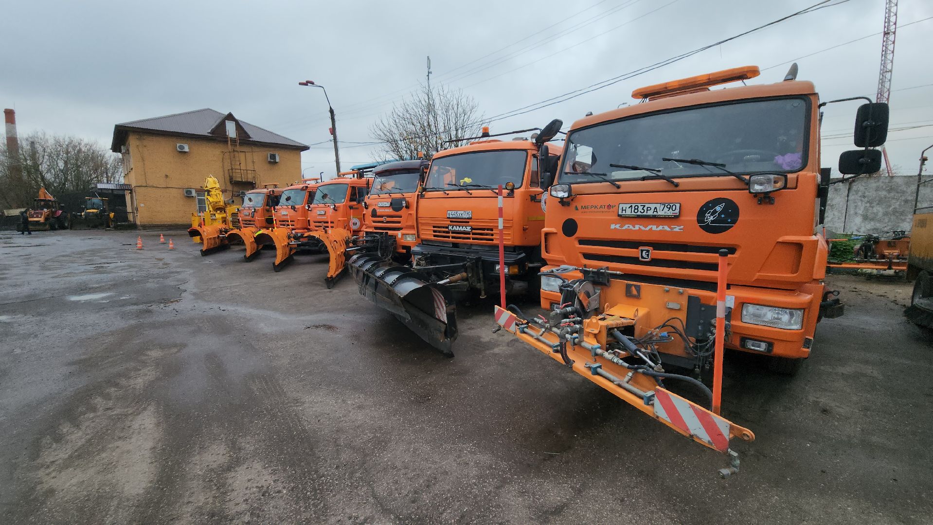 серпухов, комбинат благоустройства, коммунальная техника,