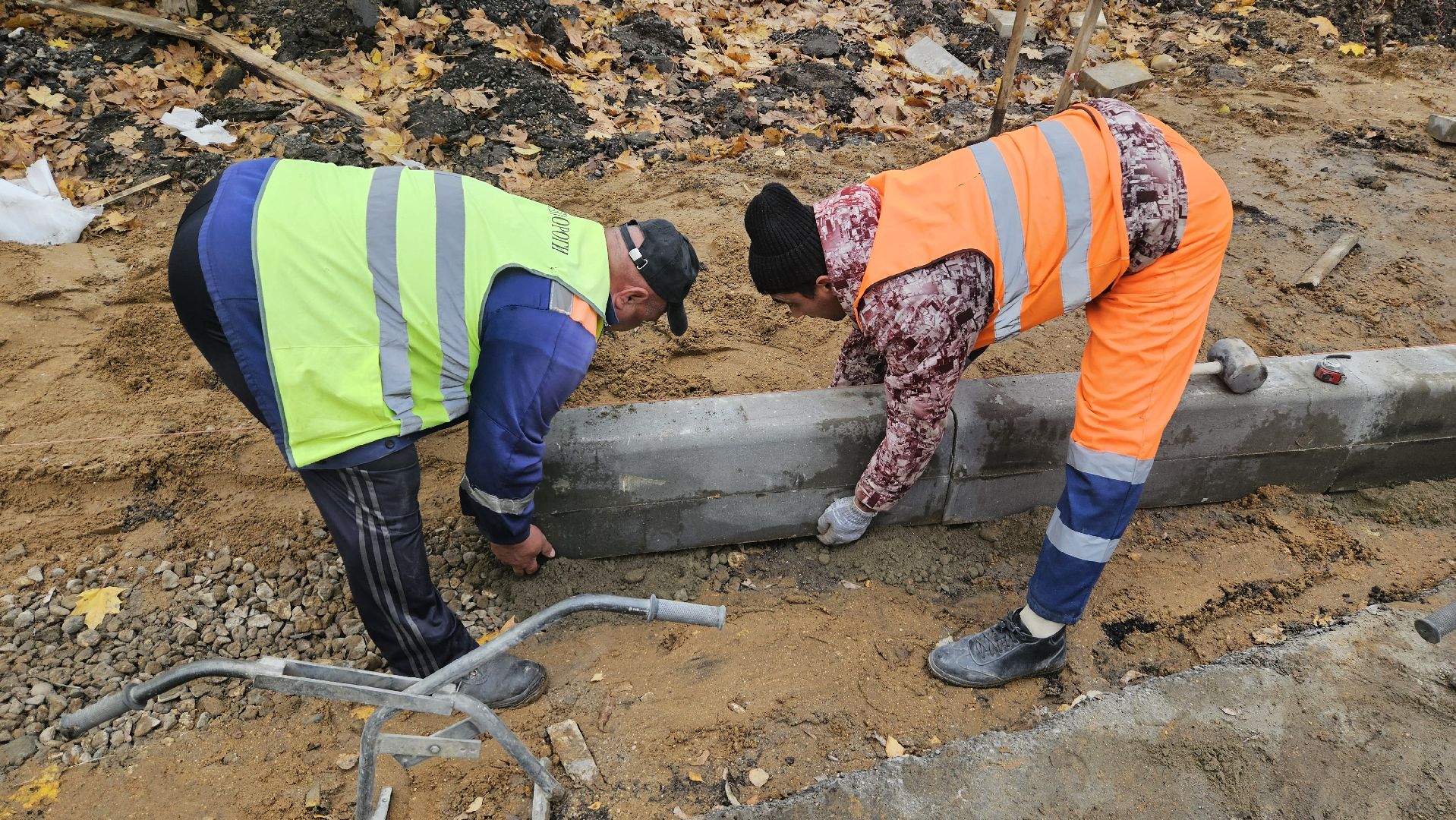 долгопрудный, новые водники, автобусная остановка, строительство, благоустройство,