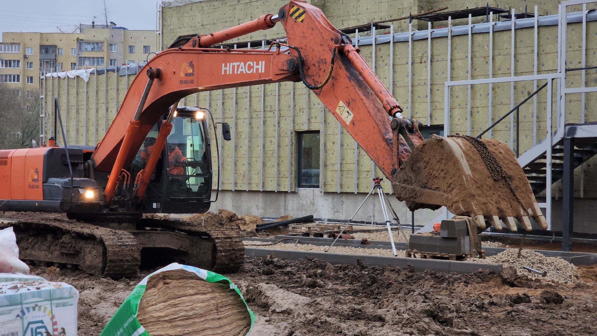 Строительство бассейна , Лобня, фок в лобне, Фок с бассейном , Благоустройство ,