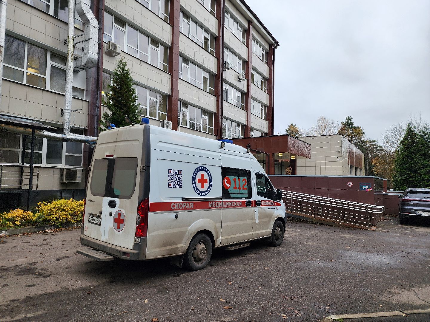 подольск, Происшествие , падение с высоты,Подольская детская больница ,