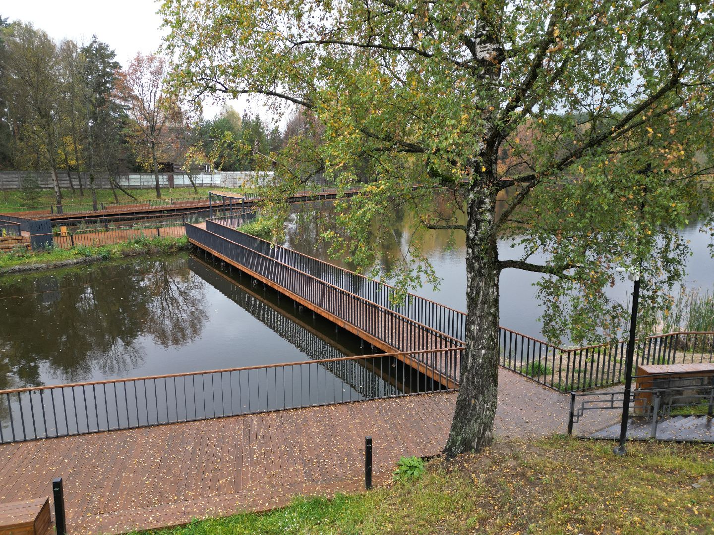 видео с коптера, суворовские пруды, благоустройство набережной,