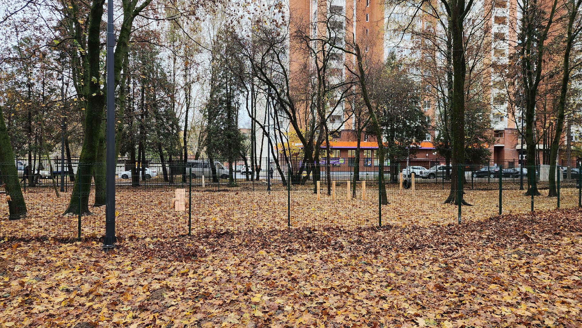 серпухов, подмосковье, площадка для выгула собак,