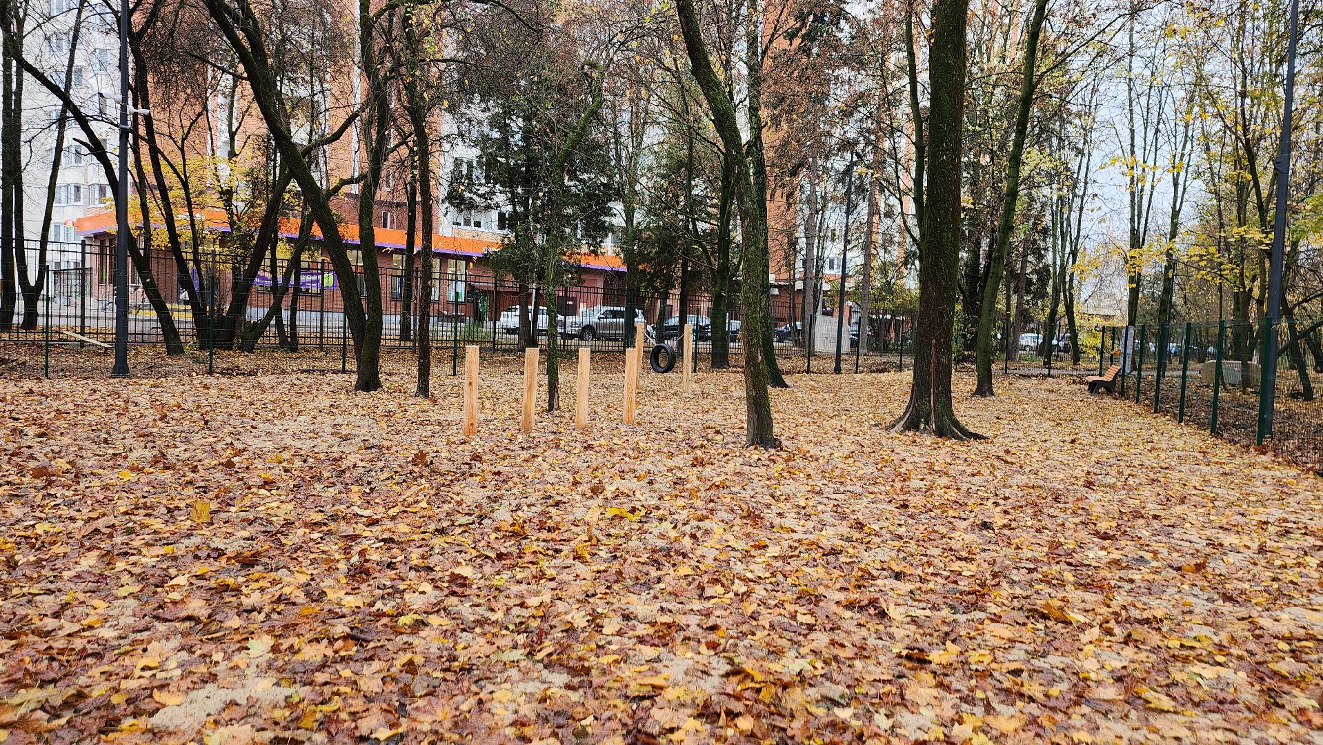 серпухов, подмосковье, площадка для выгула собак,