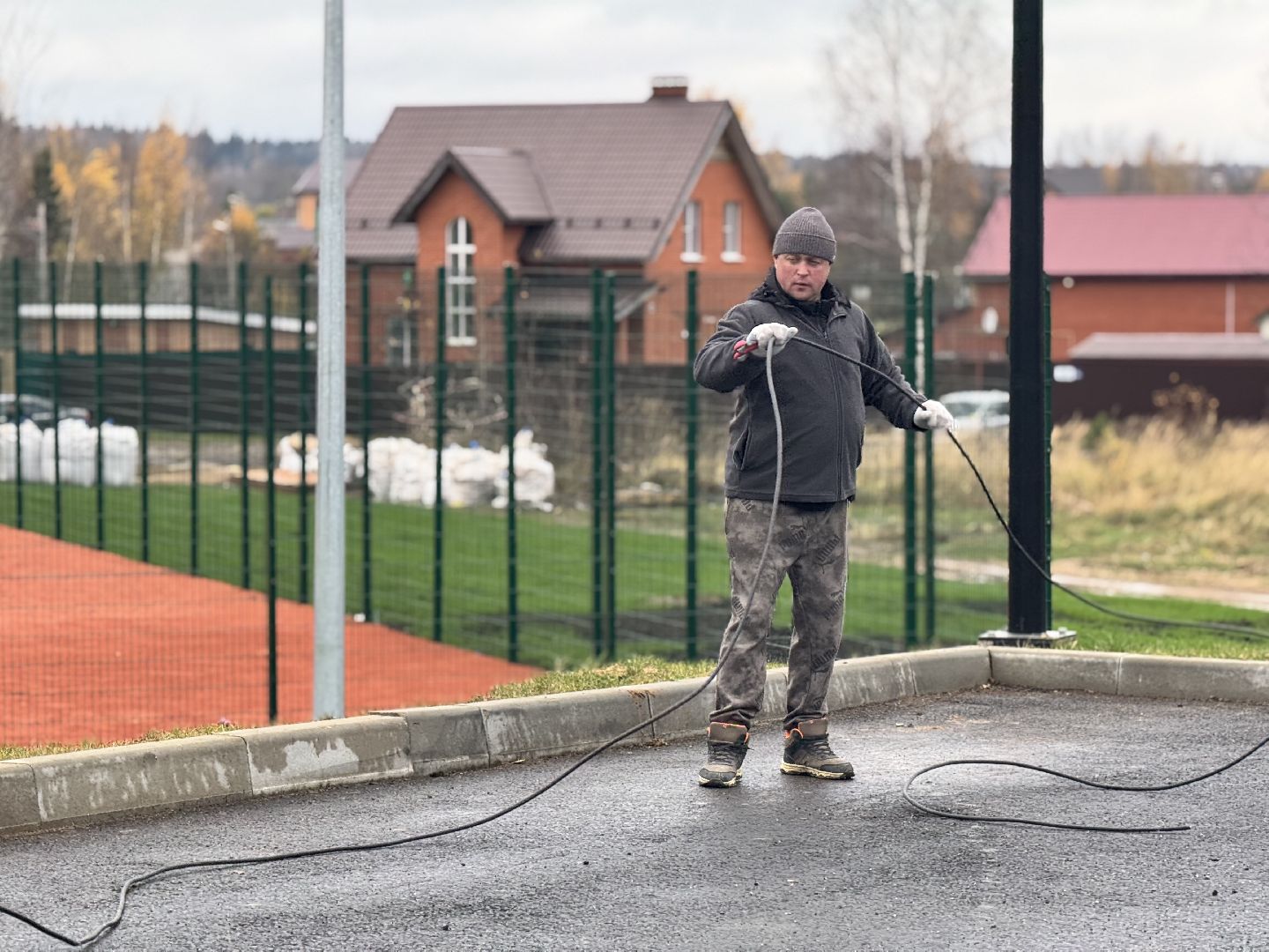 шаховская , теннисныекорты, строителсьтво,